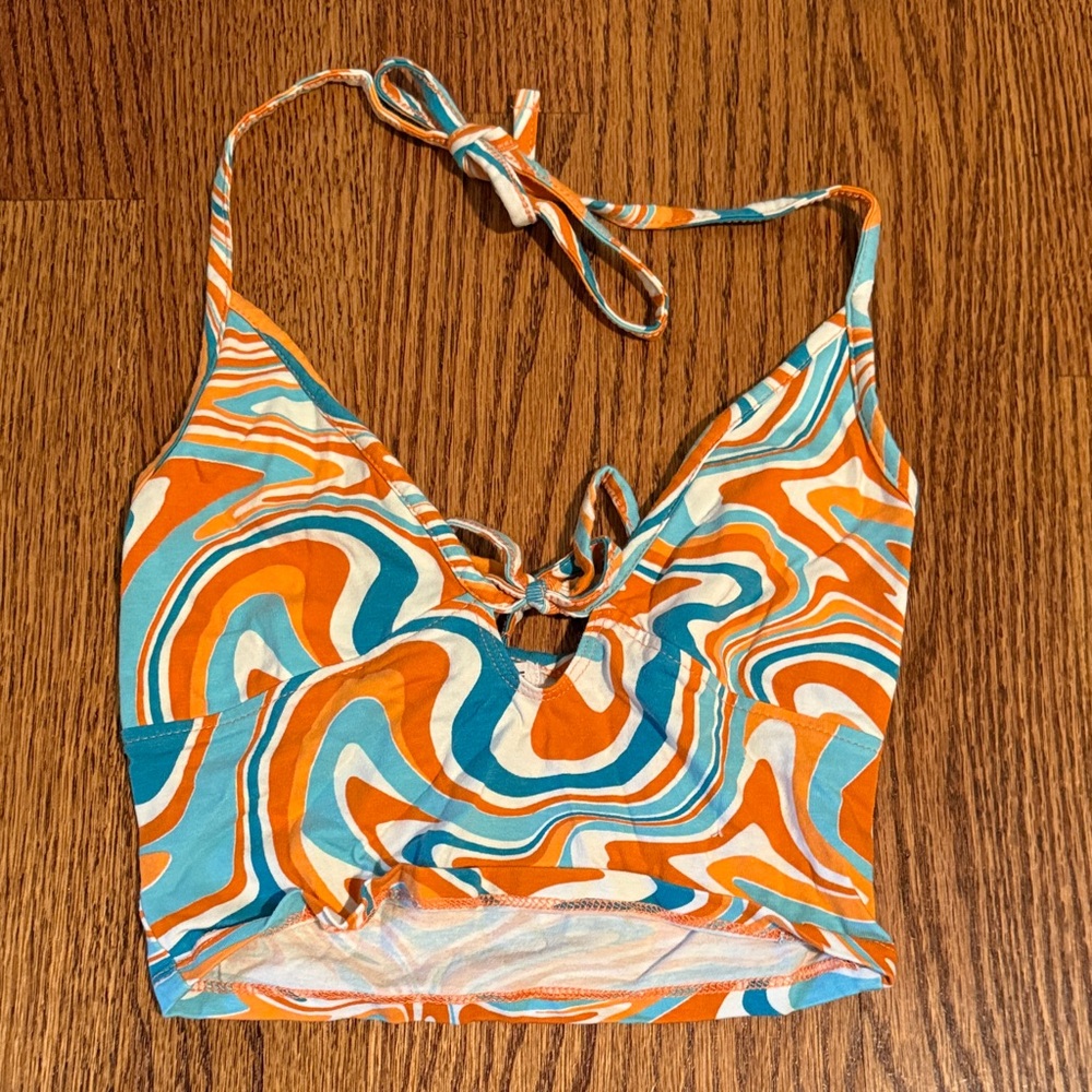 Garage Colorful Halter Top